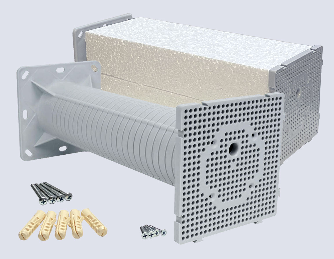 Коробки в утепленные фасады зданий