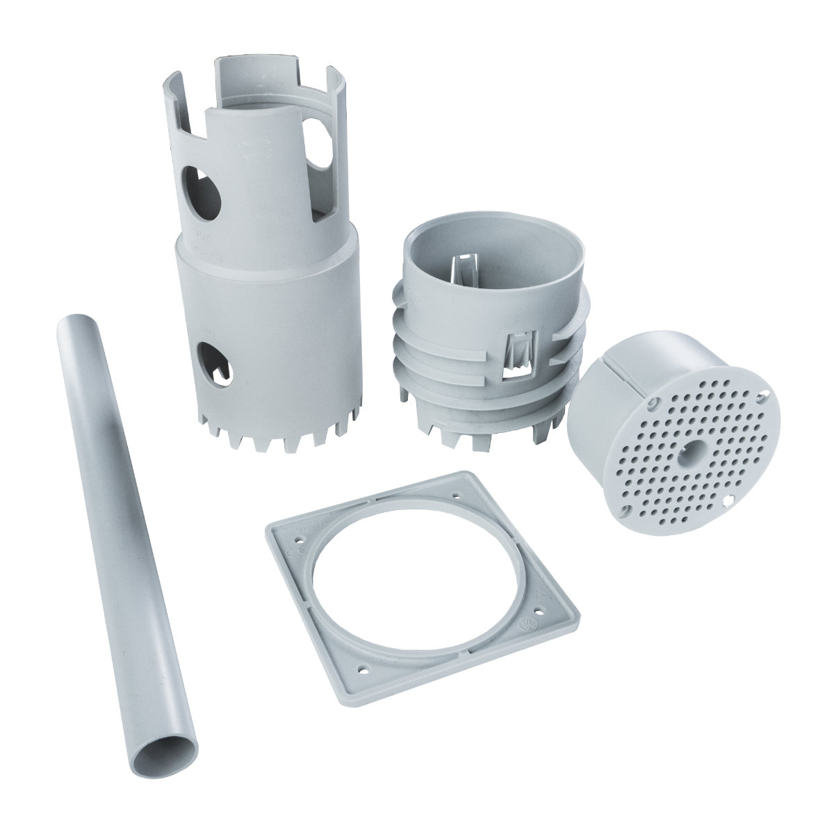 Комплект малой одиночной панели для утепленного фасада со сверлом MDFZ 80/VDZ_KB